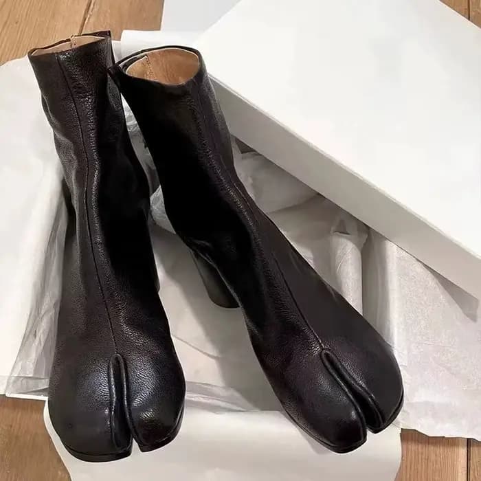 Bottes à talons hauts mi-mollet pour femmes