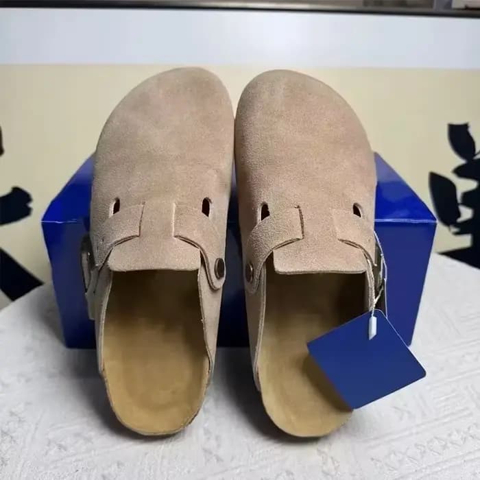 Nouvelles sandales en cuir Y2K 2026 pour hommes et femmes – Chaussures de plage rétro décontractées