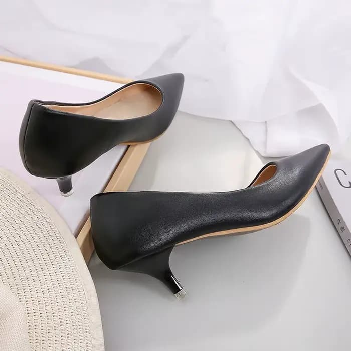 Escarpins à talons mi-hauts pour femmes