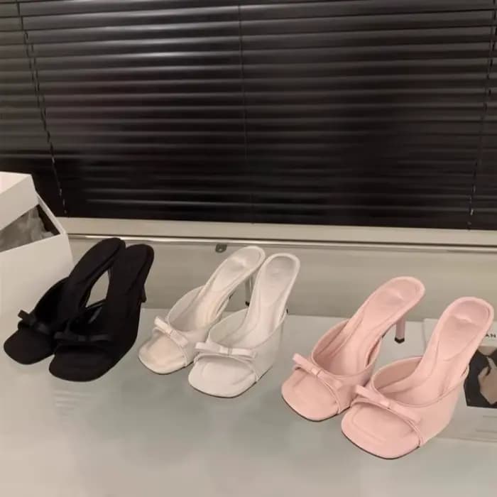 Mules à talons bas et hauts pour femmes