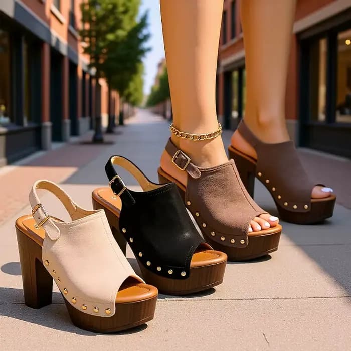 Sandales à talons hauts pour femmes