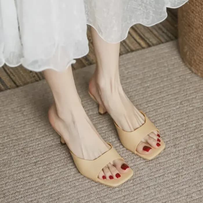 Mules à talons pour femmes