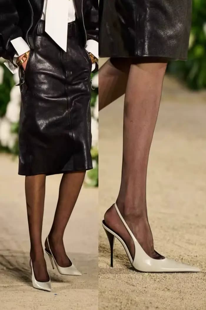Sandales à talons aiguilles pointues pour femmes