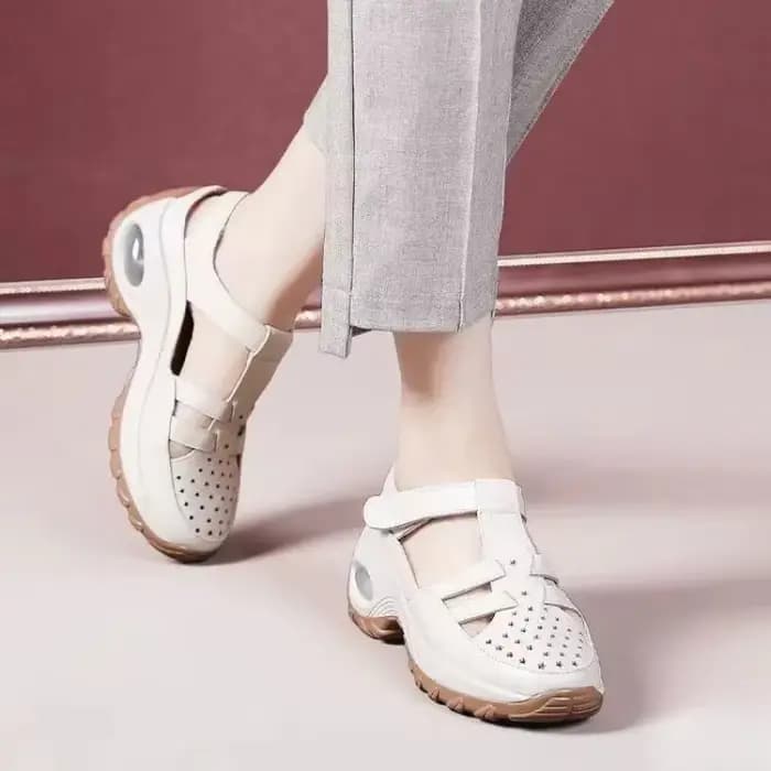 Sandales compensées à plateforme pour femmes