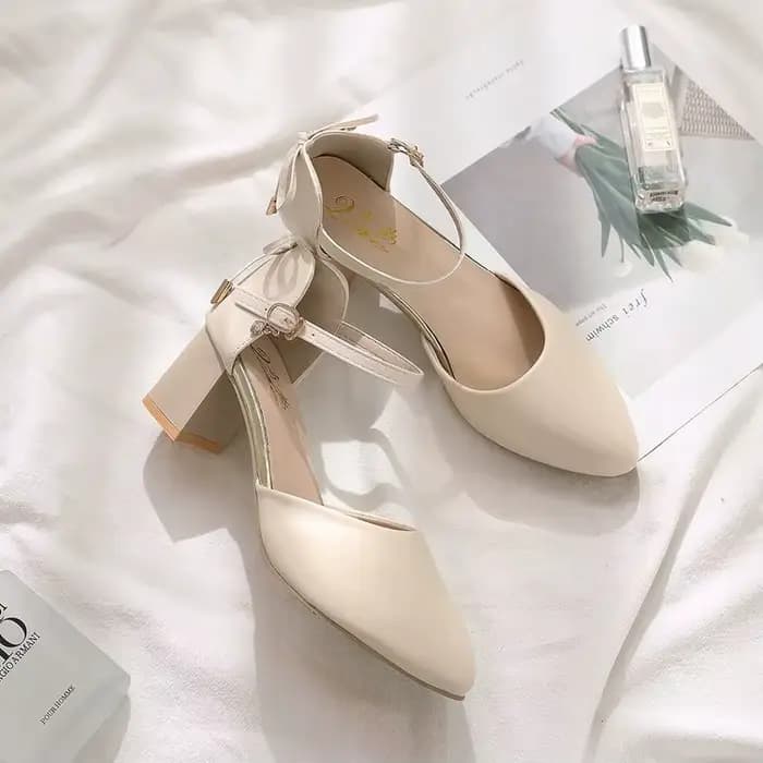 Vente flash ! Chaussures à talons hauts à fines brides style féerique - Nœud papillon avec boucle dorée, confortables et polyvalentes