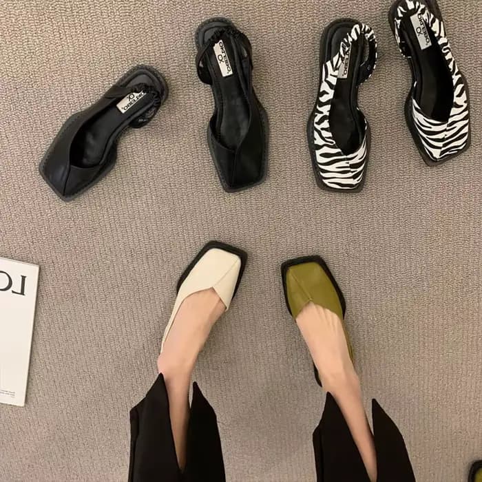Sandales d'été noires pour femmes