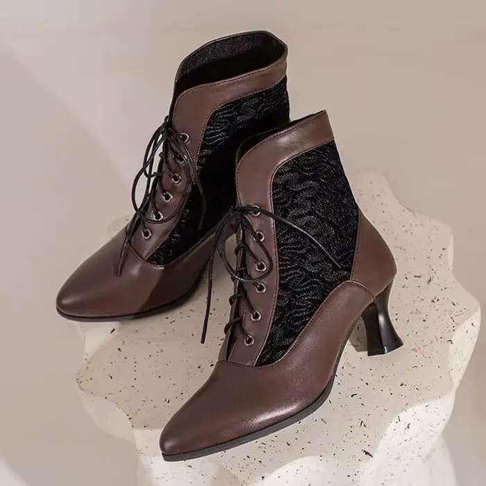 Bottes de rinçage à lacets pour femmes