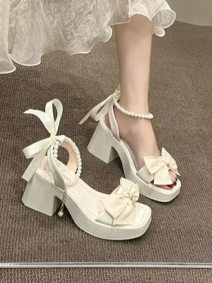 Sandales d'été à talons hauts pour femme