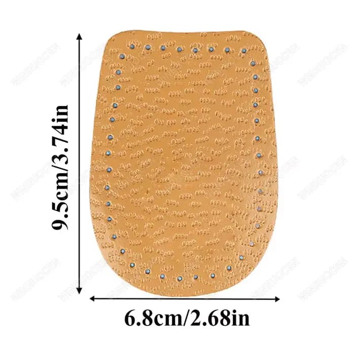 Semelles intérieures de talon en cuir Latex