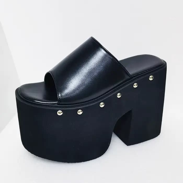 Gdgydh-Sandales à talons compensés pour femmes