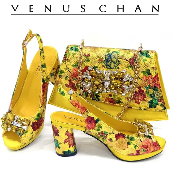 Talons Élégants avec Strass pour Femme