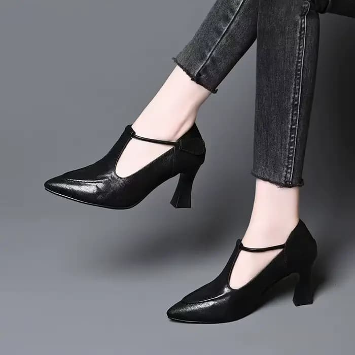 Femmes Talons Épais Chaussures