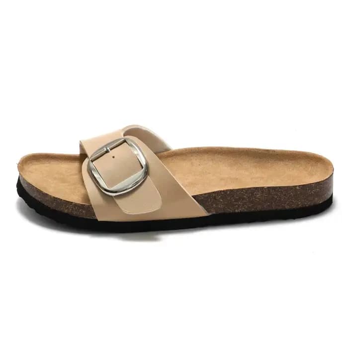 Sandales de plage en daim avec structure réglable pour femmes