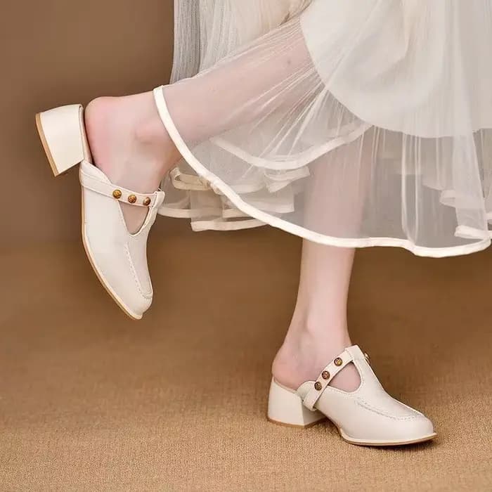 Mules à bride en T pour femmes