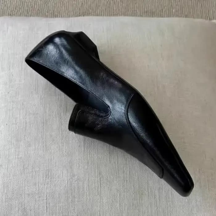 Chaussures à talons carrés pour femmes