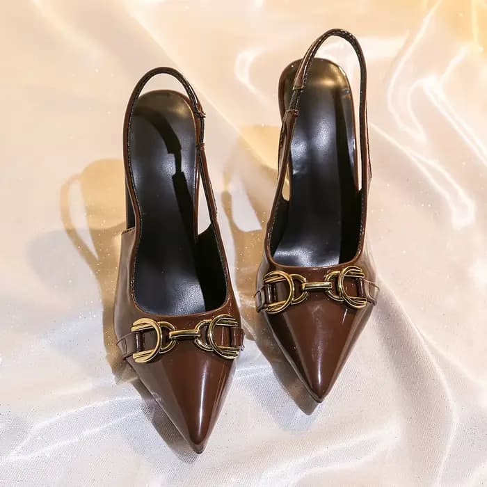 Nouvelles Sandales d'Été 2026 à Talons Hauts et Bout Pointu pour Femmes – Chaussures Élégantes et Tendance