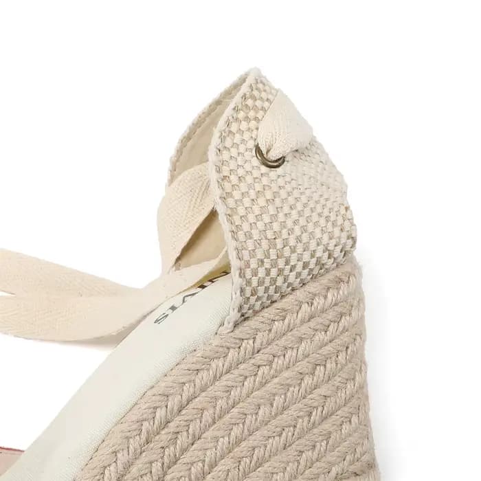 Espadrille à semelles compensées pour femmes