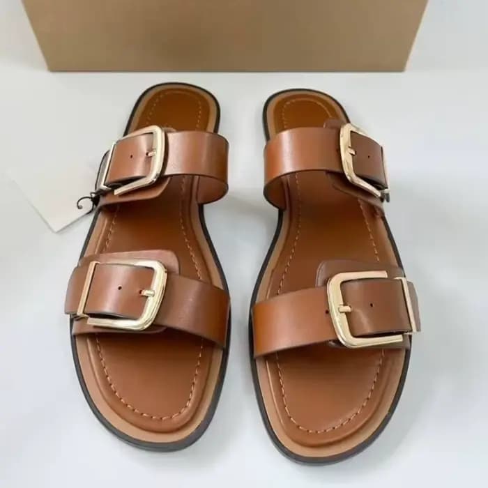 Sandales romaines à bout ouvert pour femmes
