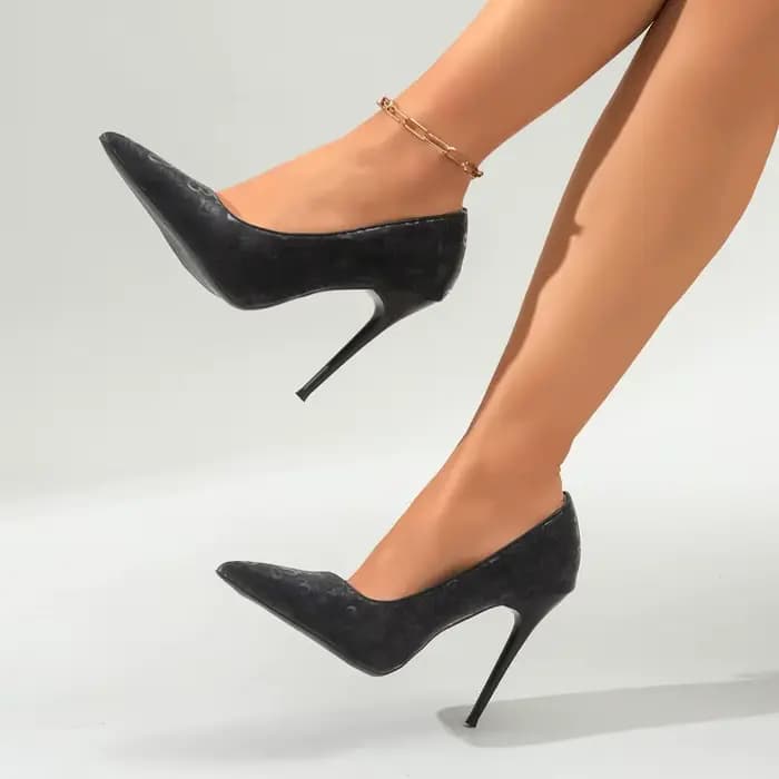 Nouvelles Chaussures de Mariage à Talons Aiguilles et Bout Pointu 2026 – Escarpins Simples Français pour Femme