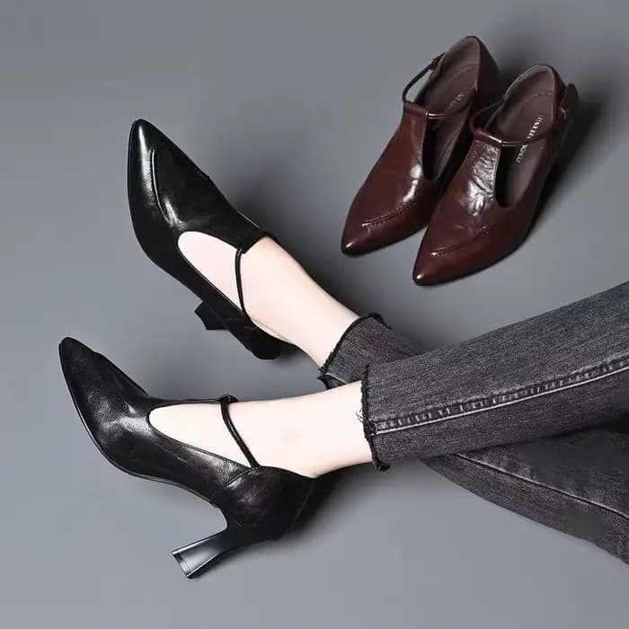 Femmes Talons Épais Chaussures