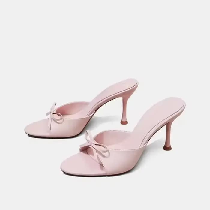 Sandales d'été sexy à talons hauts et bout pointu pour femmes