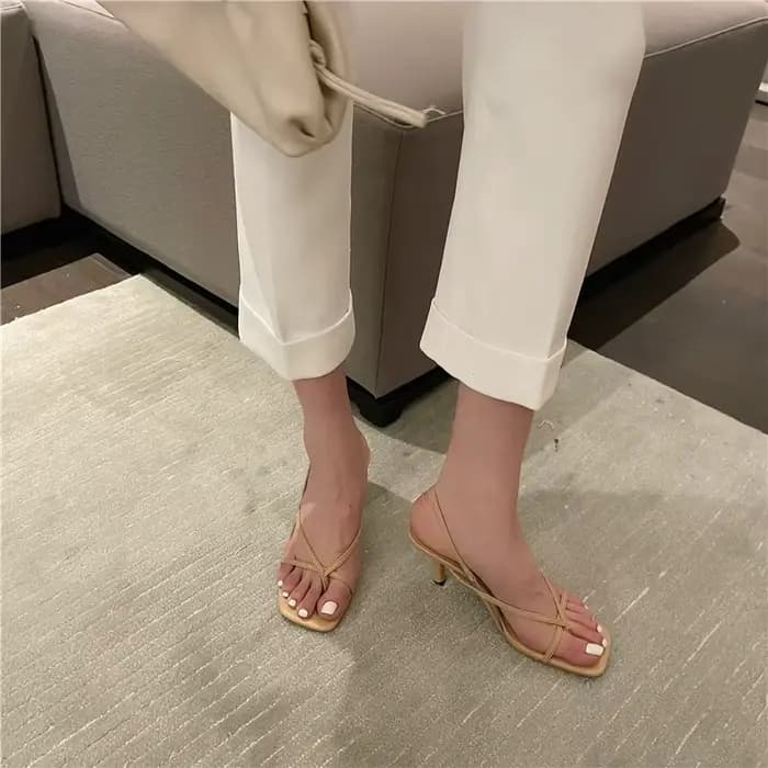 Sandales à Talons Longs et Bas pour Femme