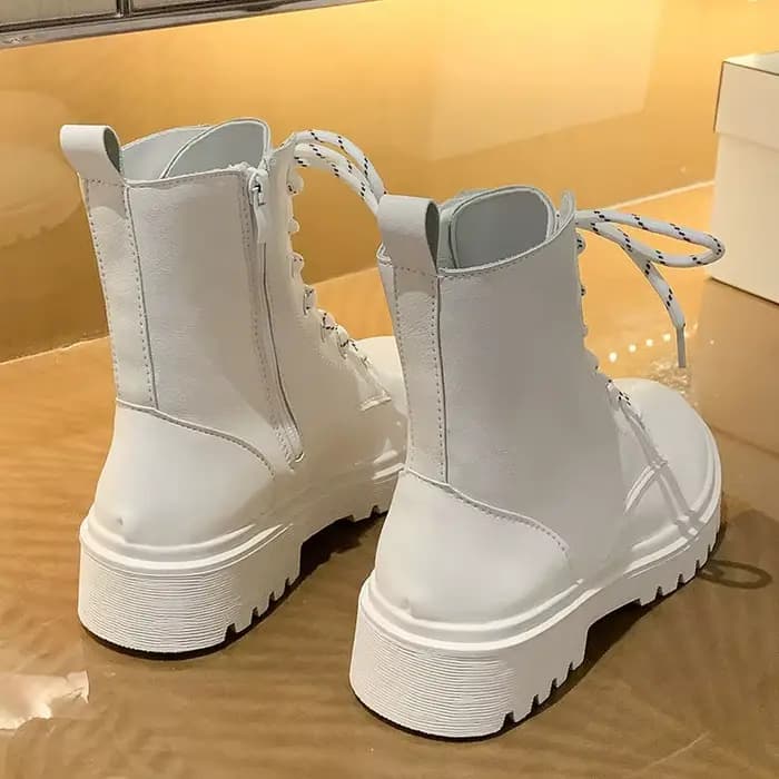 Bottines de Combat à lacets pour femmes
