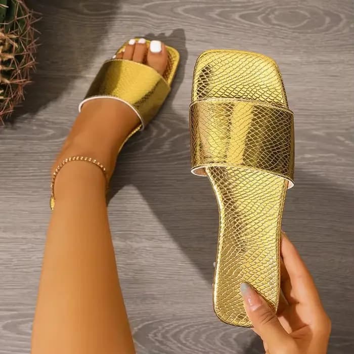 Sandales à talons carrés ouverts pour femmes