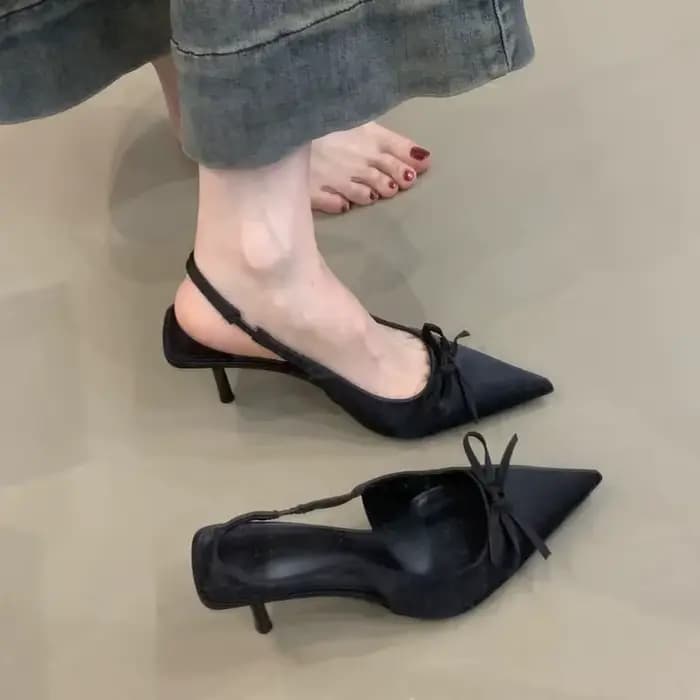 Sandales de luxe pour femmes, talons hauts d'été, mode, nœud papillon, escarpins élégants, sandales de soirée pour femmes