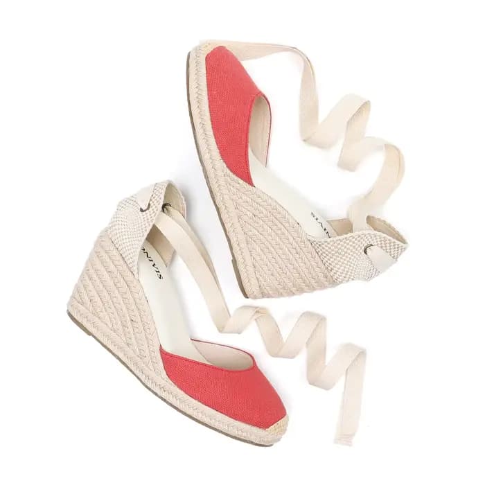Espadrille à semelles compensées pour femmes