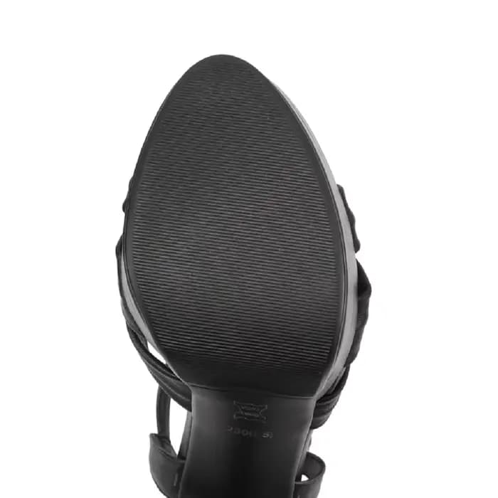 【JOCHEBED HU】 Sandales à plateforme en cuir véritable faites à la main