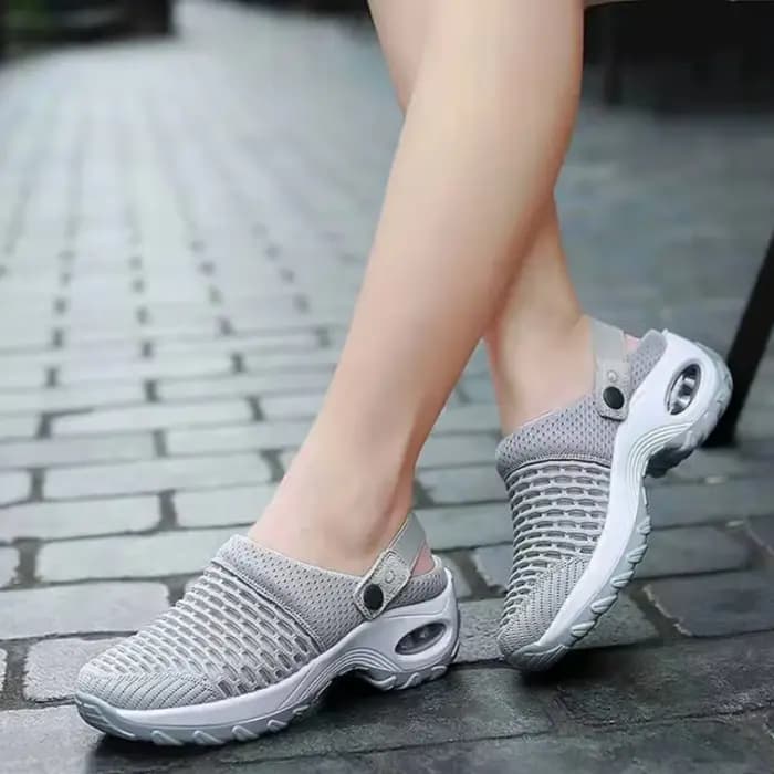 Sandales à plateforme en maille respirante pour femmes