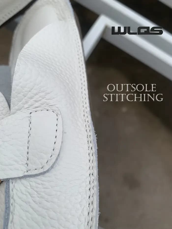 WLQS Mules Femmes en Cuir Véritable Noir