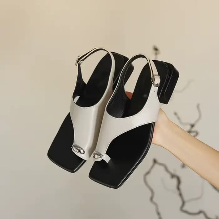 Sandales Piedmont à talons bas pour femmes