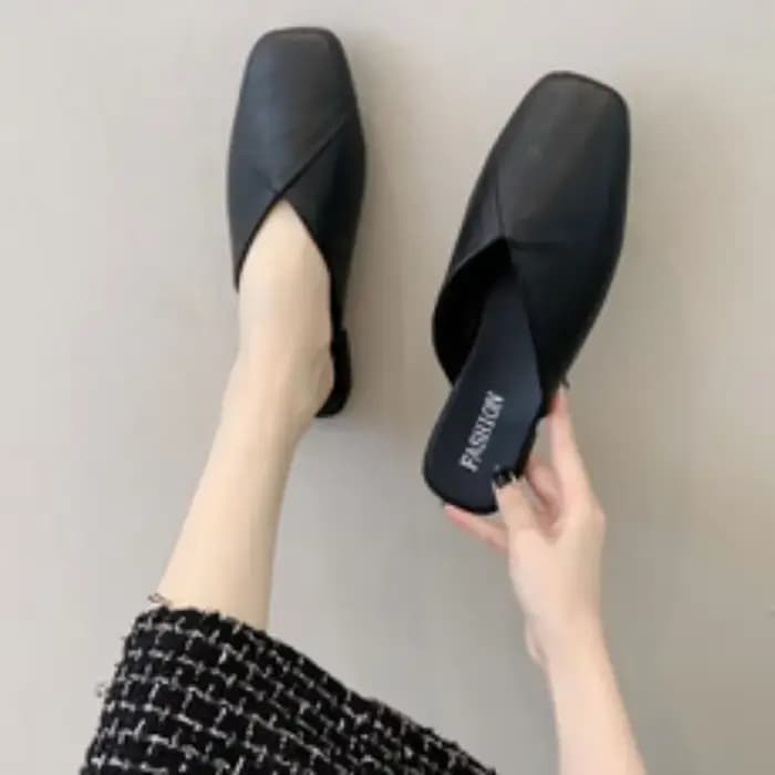 Mules d'été élégantes à bout fermé pour femmes