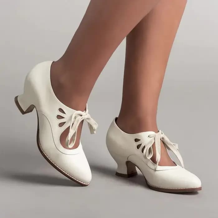 Escarpins à essence rétro Mary pour femmes