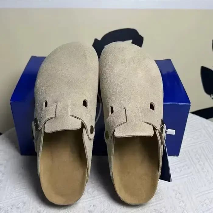 Nouvelles sandales en cuir Y2K 2026 pour hommes et femmes – Chaussures de plage rétro décontractées