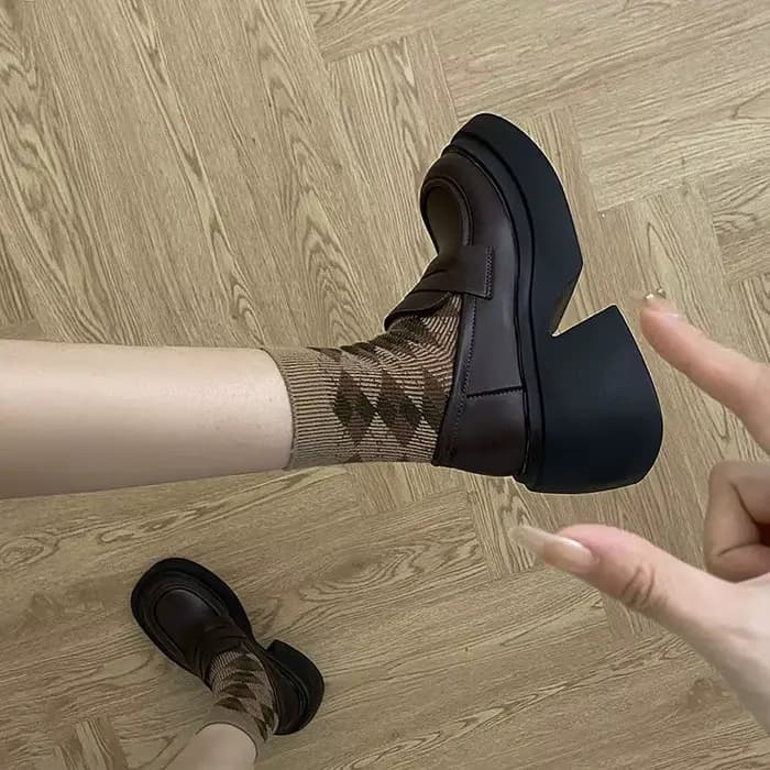 Escarpins en cuir de luxe pour femmes