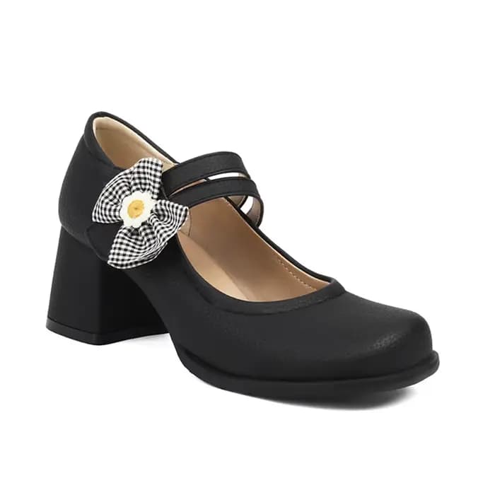 Chaussures à talons hauts épais pour femmes