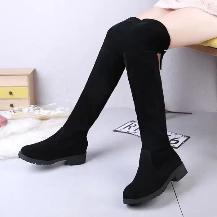 Cuissardes élastiques au genou pour femmes