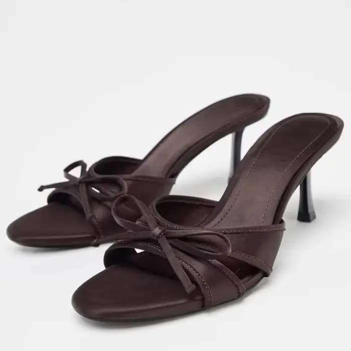 Pantoufles d'été Sexy à talons hauts pour femmes