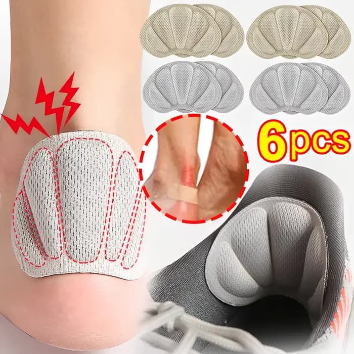Semelles intérieures pour talons, Patch Anti-douleur, coussinets Anti-usure, soins des pieds, protection du talon, autocollant adhésif arrière, insertion de chaussures