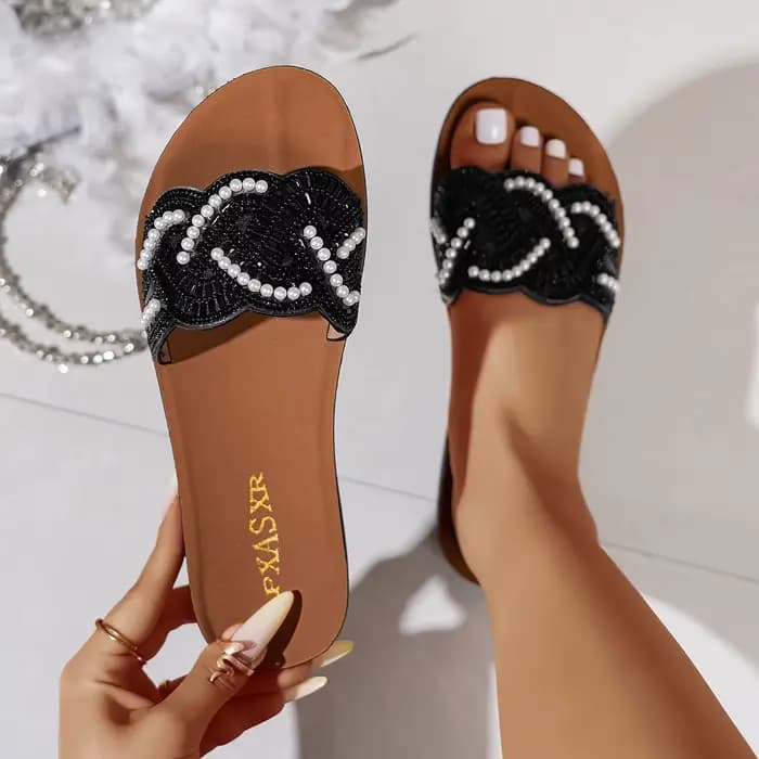 Sandales en perles PXASXR pour femmes