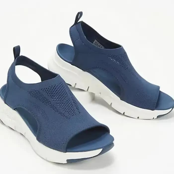 Femmes chaussures d'été 2025 nouvelle maille poisson plate-forme sandales