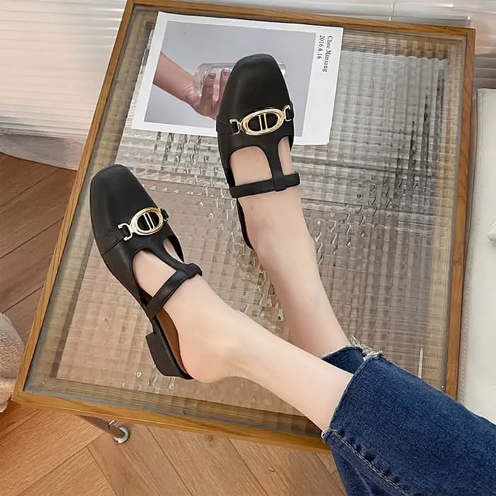 Sandales d'été à talons bas pour femmes