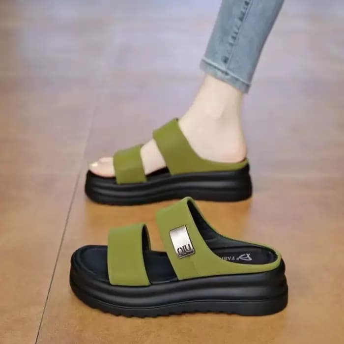 Sandales à plateforme compensée pour femmes