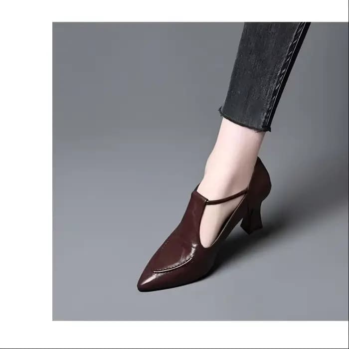 Femmes Talons Épais Chaussures