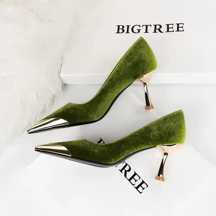 Femmes 7 Cm talons métal pointu