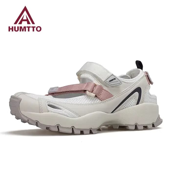 HUMTTO plage sandales d'extérieur pour femmes respirant concepteur été plat sport Wading chaussures femme séchage rapide Trekking sandales