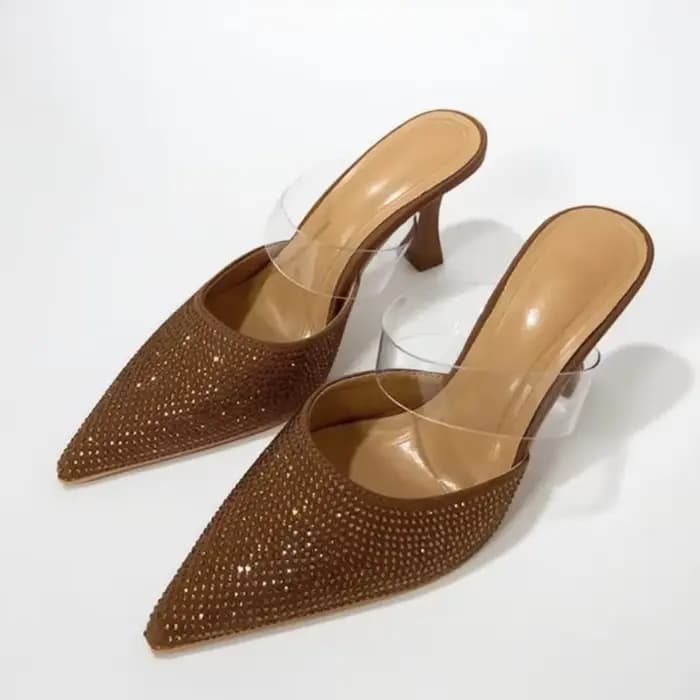 Mules à talons hauts pour femmes